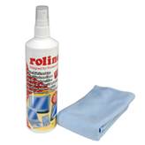 Sredstvo za čišćenje ROLINE, sprej i Microfiber krpica