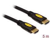Kabel DELOCK, HDMI A (M) na HDMI A (M), High Speed sa Ethernet 4K, 5.0m