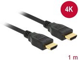 Kabel DELOCK, HDMI (M) na HDMI (M), High Speed sa Ethernet 4k, 1.0m