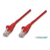 Kabel Intellinet, patch CAT5e, U/UTP, crveni, 0.5m