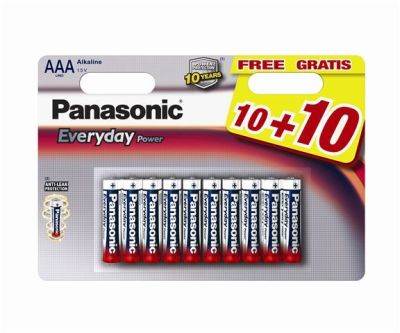 Baterija PANASONIC LR03EPS/20BW, AAA, 10+10 kom