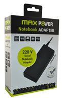 Kućni punjač za prijenosna računala MAXPOWER 4567CH univerzalni, 90W, crni