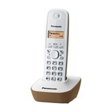 Telefon PANASONIC KX-TG1611FXJ, bežični, bijelo-bež
