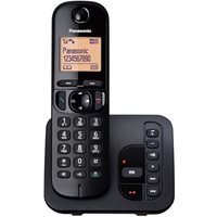 Telefon PANASONIC KX-TGC220FXB, bežični, crni, sekretarica