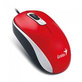 Miš GENIUS DX-110, 1000dpi, crveni, USB