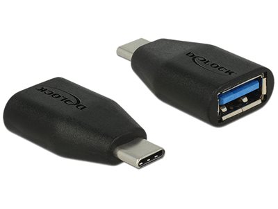 Adapter DELOCK, USB 3.1-C gen2 (M) na USB 3.1-A gen2 (Ž)