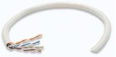 Mrežni kabel Intellinet Cat.6, Solid, SOHO, 23 AWG, UTP, CCA, sivi, po metru 