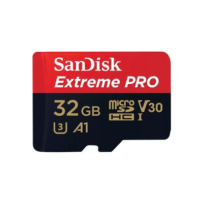 Memorijska kartica SANDISK, micro SD Extreme, 32GB, SDSQXCG-032G-GN6MA, class 10, V30 UHS-I, 100MB/s + SD Adapter + Rescue Pro Deluxe 