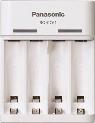 Punjač baterija PANASONIC Eneloop Smart BQCC61USB, brzi, 4 mjesta za punjenje, USB