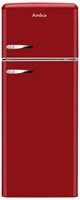 Hladnjak AMICA KGC15630R, A++, kombinirani, retro, crvena 