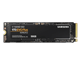 SSD 500.0 GB SAMSUNG 970 Evo Plus NVMe M.2, MZ-V7S500BW, maks. do 3500/3200 MB/s