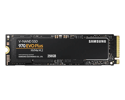 SSD 250.0 GB SAMSUNG 970 Evo Plus NVMe M.2, MZ-V7S250BW, maks. do 3500/2300 MB/s