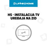 HS - Instalacija TV uređaja na zid, 1 radni sat