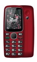 Mobitel MEANIT Senior 10, crveni