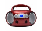 Prijenosni CD radio uređaj TOSHIBA TY-CRS9R, crveni