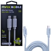 Kabel MAXMOBILE  Lightning na USB-C, MFI Apple CA-001, 1m, bijeli