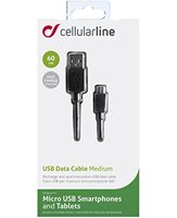 Kabel CELLULARLINE, USB (M) na MicroUSB (M), 0.6m