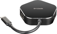 Docking station D-LINK DUB-M420, USB-C na 2x USB 3.0, 1x USB-C, HDMI, za notebook