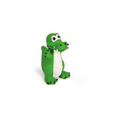 Igračka za pse BEEZTEES, krokodil, zeleni, 12cm