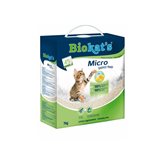 Pijesak za mačke GIMCAT, Biokat's Micro Bianco Fresh, 7kg
