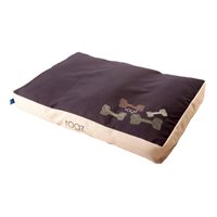 Krevet za pse ROGZ Flat Spice Pod, Mocha Bone, 129x86x12cm