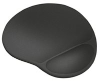 Podloga za miš TRUST BigFoot XL, sa pjenastom izbočinom za zapešće, crna