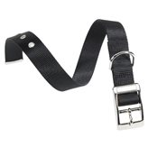 Ogrlica za pse FERPLAST Club, crna, 45cm