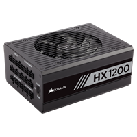 Napajanje 1200W CORSAIR HX1200 CP-9020140-EU, ATX v2.4, 135mm vent., 80+ Platinum, modularno