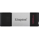 Memorija USB 3.2 Type-C FLASH DRIVE, 128 GB,  KINGSTON DT80/128GB, crno-sivi