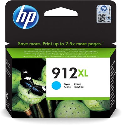 Tinta za HP br. 912XL, 3YL81AE, cijan, za OfficeJet 801x/802x