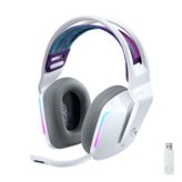 Slušalice LOGITECH Gaming G733 Lightspeed, RGB, bežićne, bijele