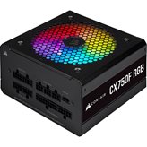 Napajanje 750W CORSAIR CX750F RGB CP-9020218-EU, ATX v2.4, 120mm vent., 80+ Bronze, modularno