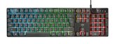 Tipkovnica TRUST GXT 835 Azor Illuminated Gaming, crna, UK Layout,  USB