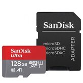 Memorijska kartica SANDISK, micro SDXC Ultra Android, 128 GB, SDSQUA4-128G-GN6MA, A1 Class 10 UHS-I, 120MB/s + SD Adapter