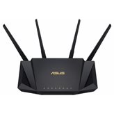 Router ASUS RT-AX58U, 802.11ax/a/b/g/n/ax, Dual Band, 4 externe antene, 4x LAN 10/100/1000 + 1 WAN 10/100/1000, bežični