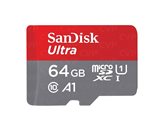 Memorijska kartica SANDISK, micro SDXC Ultra Android, 64 GB, SDSQUA4-064G-GN6MA, A1 Class 10 UHS-I, 120MB/s + SD Adapter