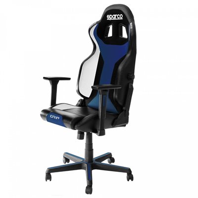 Gaming stolica SPARCO Grip Sky, crno-plava