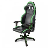 Gaming stolica SPARCO Icon, crno-zelena