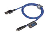 Kabel XTORM Solid Blue, USB-A (M) na mUSB-B (M), 1m, plavi