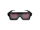 Party naočale iDance , 8 LED načina uzorka, crvene