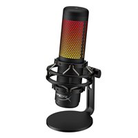 Mikrofon KINGSTON HyperX QuadCast S HMIQ1S-XX-RG/G, RGB, stolni, za PC i PS4, crni