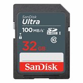 Memorijska kartica SANDISK, SDHC Ultra, 32 GB, SDSDUNR-032G-GN3IN, 100MB/s