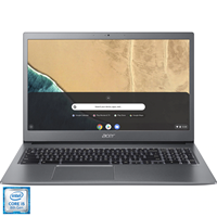 Prijenosno računalo ACER Chromebook 715 NX.HB2EX.005 / Core i5 8250U, 8GB, SSD 128GB, HD Graphics, 15,6" IPS FHD, Chrome, sivo