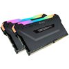 Memorija PC-25600, 16 GB, CORSAIR CMW16GX4M2C3200C16 Vengeance RGB Pro, DDR4 3200Mhz, 2x8GB kit