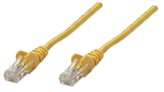 Kabel INTELLINET, patch CAT5e, U/UTP, žuti, 7.5m