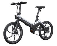 Električni bicikl MS ENERGY e-bike i10, kotači 20", sivo/crni
