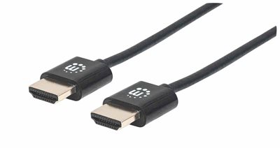 Kabel MANHATTAN Ultra-slim, HDMI (M) na HDMI (M), 4K@60Hz, 1.0m