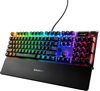 Tipkovnica STEELSERIES Apex 7, RGB, mehanička, Red switch, US layout, USB, crna
