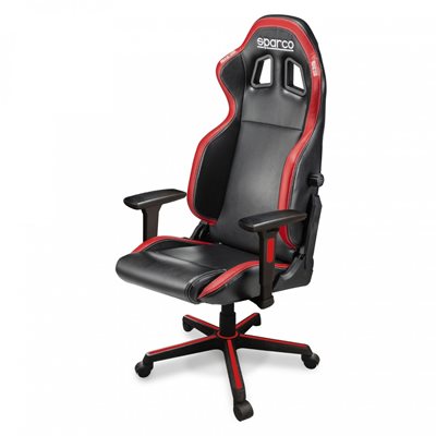 Gaming stolica SPARCO Icon, crno-crvena