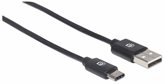 Kabel MANHATTAN, USB 2.0, USB-A (M) na USB-C (M), 3.0m